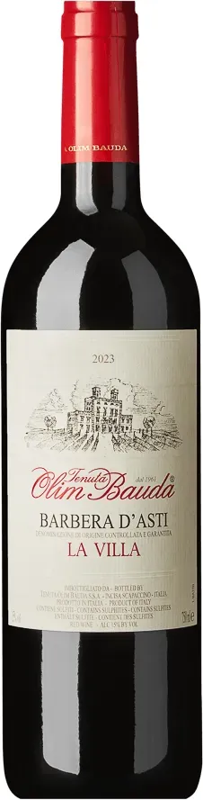 La Villa  Barbera d'Asti DOCG 2024, Tenuta Olim Bauda, Piemont