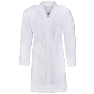 Collection Noblesse Bademantel Piquee S/M Baumwolle Weiß S / M