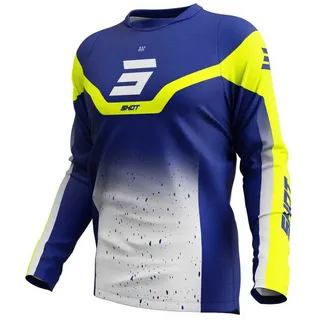 Shot Devo Blast Langarm-trikot - Blue - S