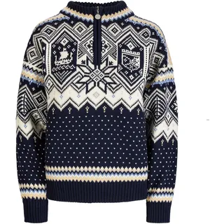 Dale of Norway Damen VM Trondheim Pullover (Größe M, blau)