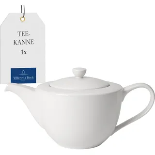 Villeroy & Boch Teekanne For Me Porzellan Weiß