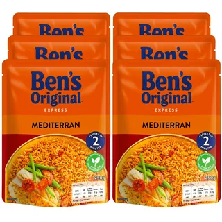 Ben's Original Expressreis Mediterran 250 g, 6er Pack