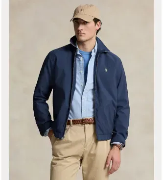 Polo Ralph Lauren für Herren. 710548506001 Jacke mit doppelter Marinefalte (L), Lässig, Baumwolle, Polyester