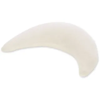 Stillkissen Der Plüschmond mit Mikroperlen-Füllung 140 cm - Creme
