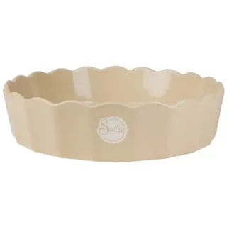 sallys Stoneware Ofenform rund - Desert Beige)