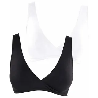 PETITE FLEUR Still-BH Damen weiß+schwarz Gr.36