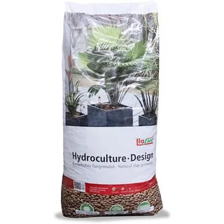 Paligo Liaflor Blähton Tongranulat Hydrokultur Keramik Pflanz Granulat Ton Kugeln Für Garten Zimmer Pflanzen Kübel Töpfe Drainage Substrat Design Grob 15-25mm 50l Sack / 1 Karton