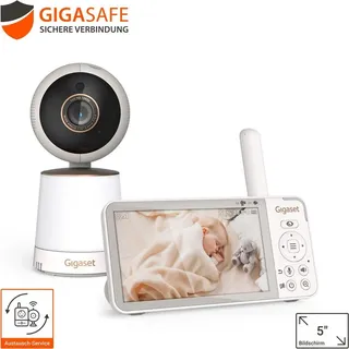 Gigaset Baby 500 Video-Babyphone Babyphone cremeweiß/bronze - Weiß