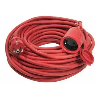 as - Schwabe AS Schwabe 60264 Strom Verlängerungskabel Rot