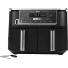 Ninja Foodi MAX Dual Zone Heißluftfritteuse mit digitalem Bratenthermometer AF451EU