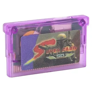 Videospiel-Speicherkarte, Minispiel-Flash-Speicherkarte, Spiel-Flashcard-Brennkarte für GBA SP-, SP-, GBM-, IDS- und NDS Lite-Spielekonsolen. Unterstützt Fat Super Card für