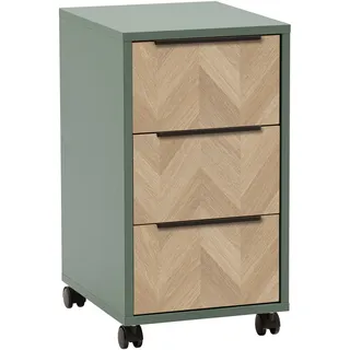 Schildmeyer Piazza Rollcontainer 32,6 x 39,1 x 59,7 cm schwarz