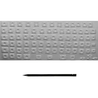 Scharniere für MacBook Pro/Air 13" 14" 15" 16" (2021-2024) A2442 A2485 A2681 A2779 A2780 A2918 A2941 A2991 A2992 A3113 A3114 passende Layouts: DE RU ES UK TR IT FR AR