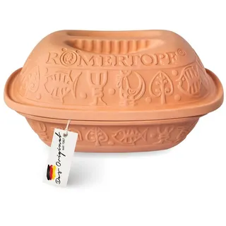 RÖMERTOPF Bräter KLASSIK Bräter, 1,5 Liter, Keramik, Terrakotta