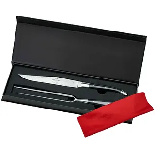CHEF CUISINE Tranchierbesteck 2-tlg., Holzschatulle