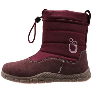 lamino Barfuß-Winterstiefel in Rot - 32