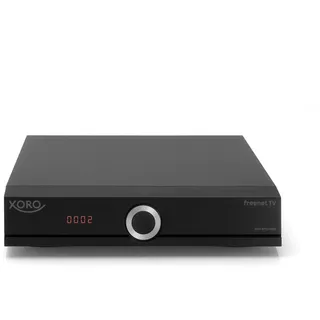 Xoro HRT 8772 HDD 1TB Full-HD DVB-T2 Receiver (HEVC H.265 TWIN Tuner, Freenet TV, inkl. 1TB SATA Festplatte im FP-Schacht, HDMI, USB PVR Ready, MiniSCART, 12V) schwarz