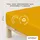 Baumwolle 180 x 200 - 200 x 220 cm yellow deep
