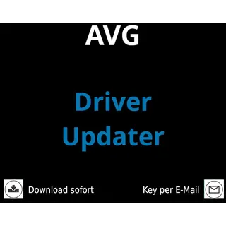 AVG Driver Updater 2025 1 PC Windows11/10/8/7, 1 Jahr