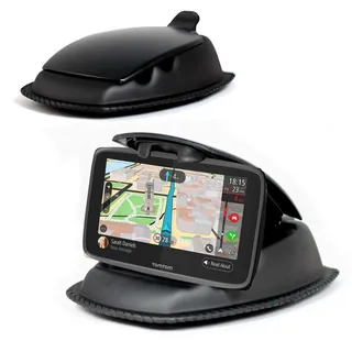 Navitech Schwarz Ultra Halt Armaturenbrett Montierung - Kompatibel Mit Dem Garmin Zumo XT2 6" Sat NAV