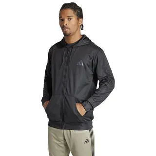 Adidas Herren Train Essentials Seasonal Full-Zip Hoodie, Black, XL