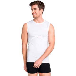 Odlo Performance X-light Funktionsunterwäsche Tanktop, Weiß, XXL