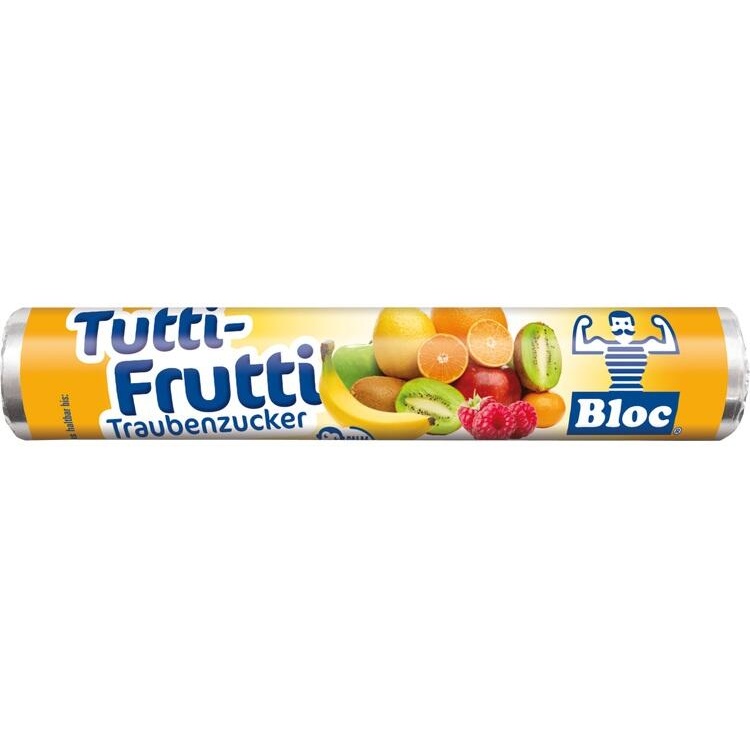 Bild Bloc Traubenzucker Tutti Frutti