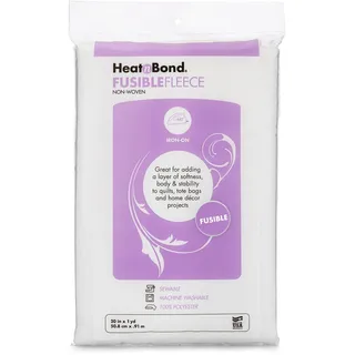 Heat‘n Bond Highloft aufbügelbares Fleece - White 50,8 x 91,4 cm