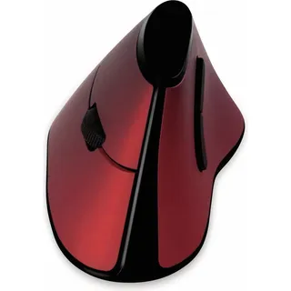 Logilink Wireless Ergonomische Vertikale Maus schwarz/rot (ID0159)