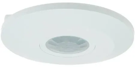 Bewegungsmelder Deckenaufbau weiß 180° 24mm flach 230V LED geeignet weiß CHILITEC 21679