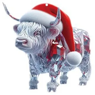 Weihnachtsdeko Fenster Weihnachten Geschenke Weihnachtskugeln Personalisiert Baumschmuck Weihnachten Acrylic 2D Flat Crystal Animal Series Suspension Decoration Car Interior Keychain Decoration Seil