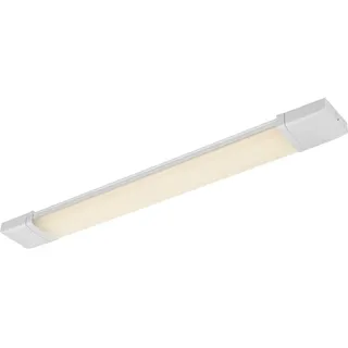 ETC Shop LED Unterbauleuchte Unterbaulampe Küchenleuchte Küchenlampe, Kunststoff opal weiß, Strahlwassergeschützt, 1x 18W 1500Lm 4000K neutralweiß, L 63,2 cm