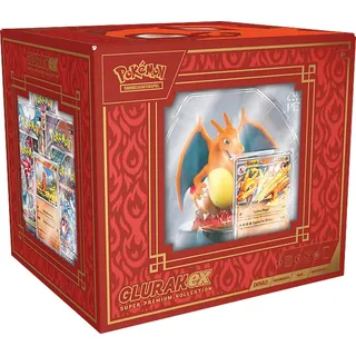 Pokémon Glurak-ex Super Premium-Koll. Sammelkarten