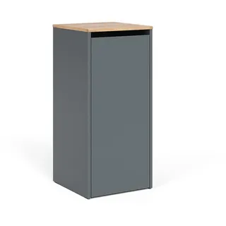 Vicco Viktor Badschrank 40,2 x 88,2 cm Anthrazit/Goldkraft Eiche