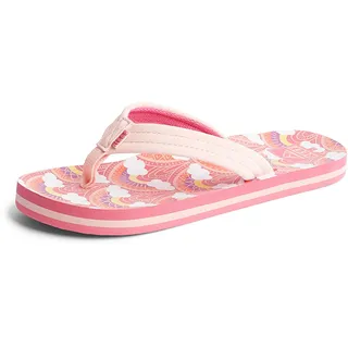 REEF Kids Ahi Flipflop, Rainbows and Clouds, 37 EU