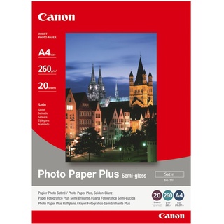 Canon Plus Semi-gloss SG-201 A4 260 g/m2 20 Blatt