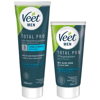 Veet Men TOTAL PRO Intim-Haarentfernungs-Set