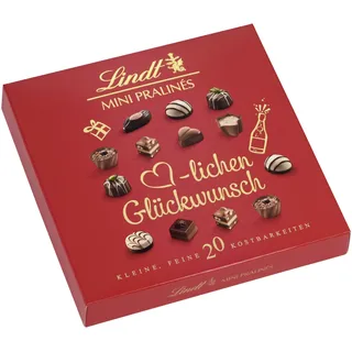 Lindt Mini Pralinés Herzlichen Glückwunsch 100g,
