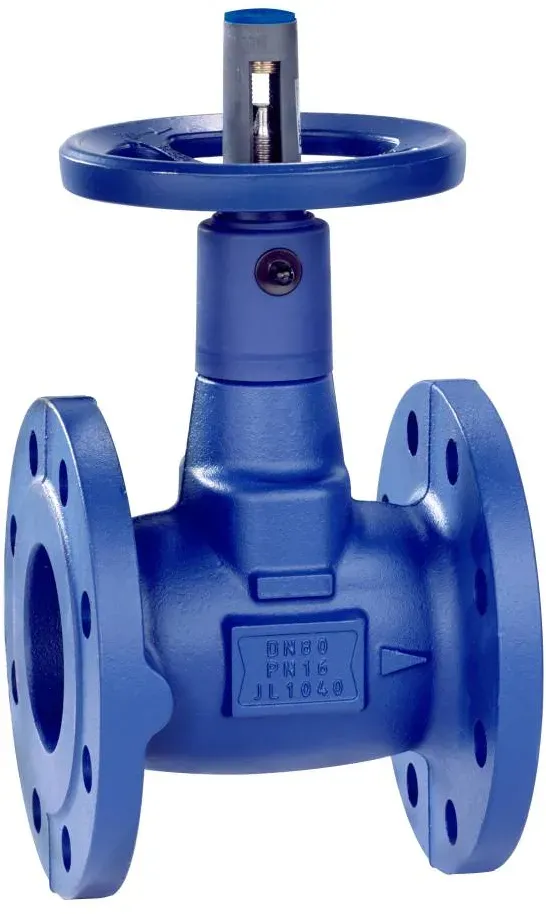 KSB Flanschen-Absperrventil BOA-Compact Gehäuse JL1040, mit Kappe, PN16 DN 80