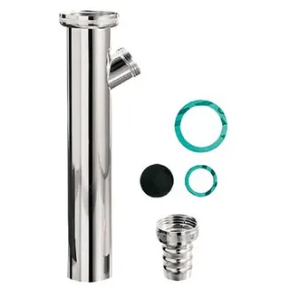 Haas + Sohn Messing Ablaufrohr Siphon Tauchrohr 1 1/4 Zoll DN32 Geräteanschluß