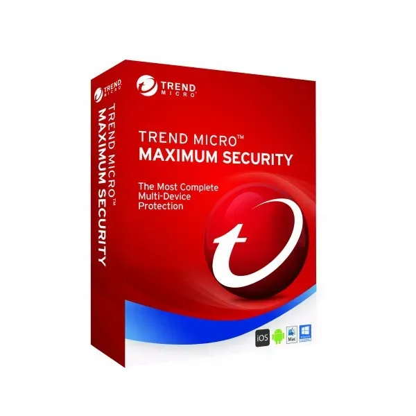 Trend Micro Maximum Security 2026, 3 Geräte - 1 Jahr, Download
