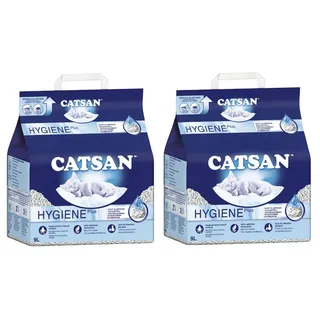 Catsan Hygiene plus 2 x 9 l