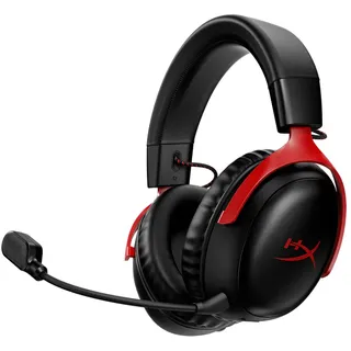 Kingston HyperX Cloud III Wireless schwarz/rot (77Z46AA)