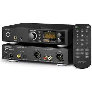 RME ADI2 DAC FS (Display), Kopfhörerverstärker, Schwarz