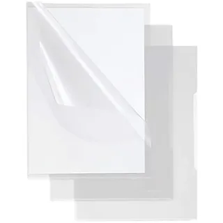 SOENNECKEN Sichthülle DIN A4, dokumentenecht, 0,105 mm, Polypropylen, transparent, genarbt, 100 St./Pack.