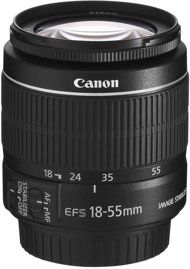 EF-S 3,5-5,6/18-55 mm IS II Objektiv Bulk-Version (aus einem Kit getrennt, ohne Verkaufskarton)