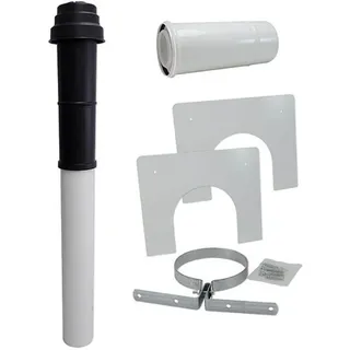 Buderus Grundbausatz DO Dachdurchführung Ø 80/125 mm schwarz