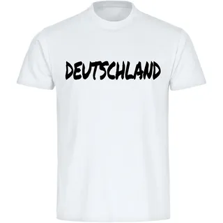 multifanshop Herren T-Shirt - Deutschland - Textmarker - Druck schwarz - Männer