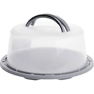 Mojawo Kuchen Transportbox Kuchenbehälter Kuchenplatte Tortenbehälter Blau