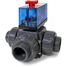 3-Wege Solar Kugelhahn 50mm elektrisch S4 12-24 Volt
